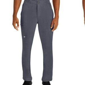 HH Works‎ Healing Hands Scrub Pants Men XL Pewter Gray Style 9590 Ryan Straight